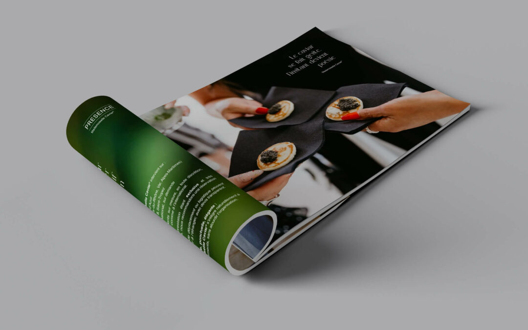 Brochure commerciale Mademoiselle Caviar